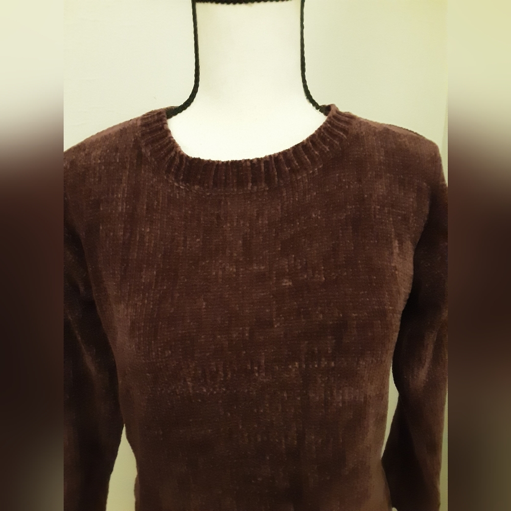 Crushed Velvety Sweater - Picture 3 of 7
